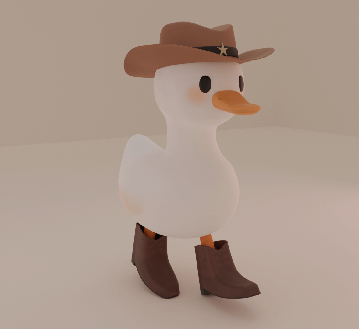 Cowboy Duck
